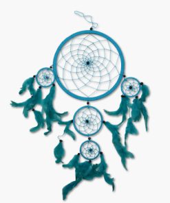 Traumfänger tuerkis 23cm